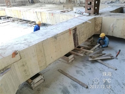 珠海信德施工現場