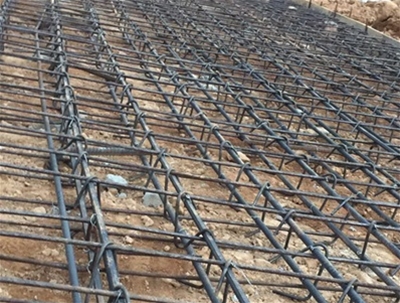 中環廣場壓板制作現場