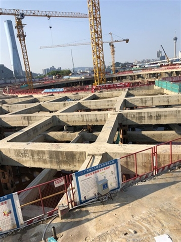 珠海信德施工現場